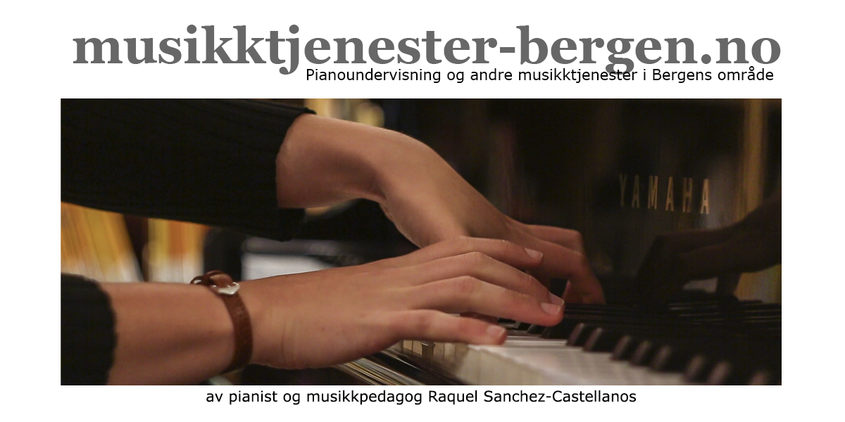 RAQUEL SÁNCHEZ-CASTELLANOS MUSIKKTJENESTER-BERGEN.NO